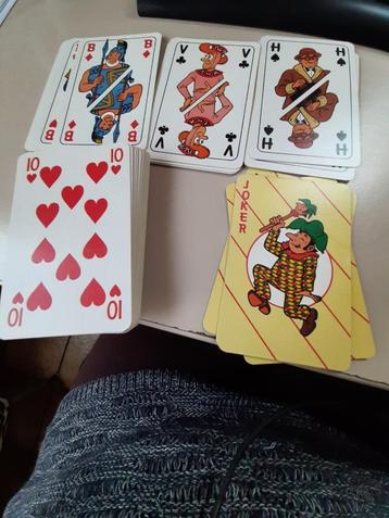 dubbel kaartspel suske en wiske De Kaartendans