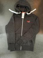 sweater - hoodie - Supderdry - maat S (nieuw), Kleding | Heren, Truien en Vesten, SuperDry, Nieuw, Ophalen of Verzenden, Grijs