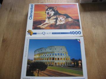 Puzzels Clementoni 1000 stuks High Quality Collection  beschikbaar voor biedingen