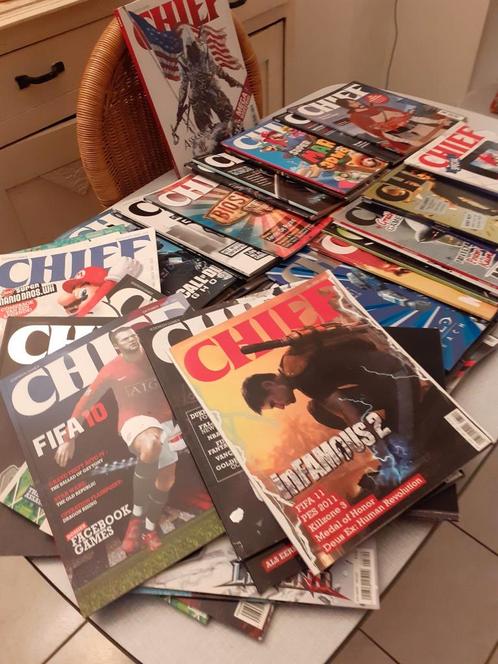Collectie van 52 stuks CHIEF retro game magazine., Boeken, Tijdschriften en Kranten, Zo goed als nieuw, Overige typen, Ophalen of Verzenden