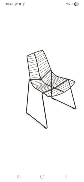 4 Leaf Chair stoelen van Harper - Mokka - stapelbaar beschikbaar voor biedingen
