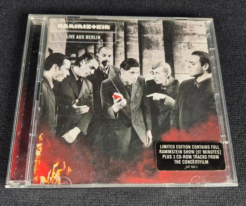 Rammstein Live in Berlijn, editie 2, cd, Cd's en Dvd's, Cd's | Rock, Zo goed als nieuw, Ophalen of Verzenden