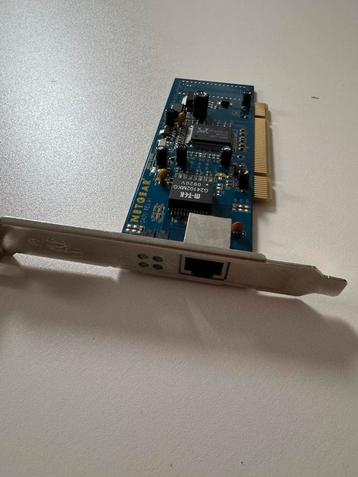 Carte réseau PCI Gigabit Ethernet Netgear, Enlèvement ou Envoi, Utilisé, Interne, Netgear