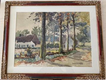 Victor Fermeuse, aquarel beschikbaar voor biedingen