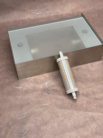 Uplighter Deltalight flatscreen in RVS  beschikbaar voor biedingen