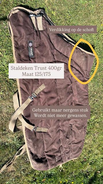 Trust staldeken 400g beschikbaar voor biedingen