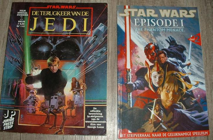star wars strips, Boeken, Stripverhalen, Zo goed als nieuw, Meerdere stripboeken, Ophalen of Verzenden