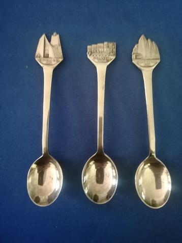 Zilver plat lepeltjes expo 58 Helvetica, , Civita Deus, G-B beschikbaar voor biedingen