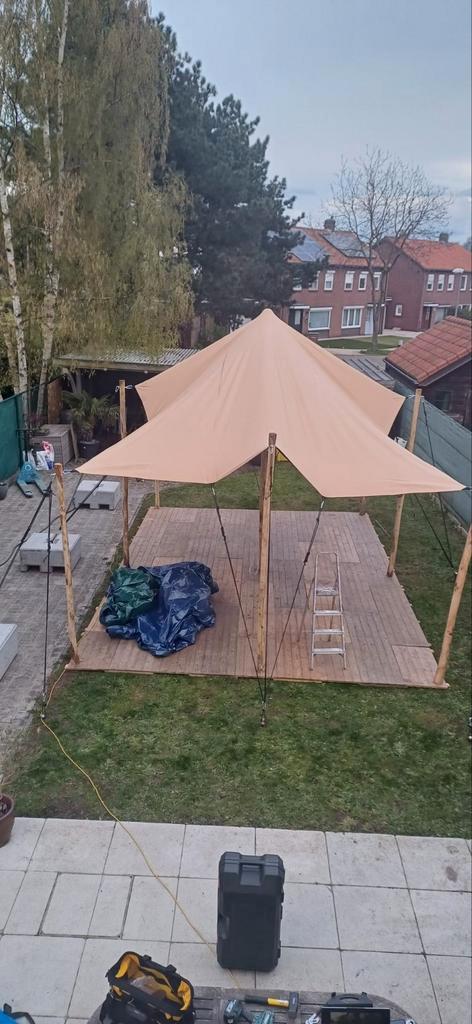 Stretchtenten en toebehoren, Jardin & Terrasse, Tonnelles, Enlèvement