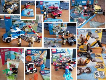 Veel leuke Lego sets, compleet voor €5.00 per stuk.  beschikbaar voor biedingen