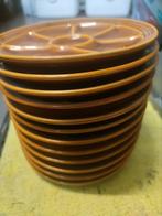 Fondue borden, Ophalen