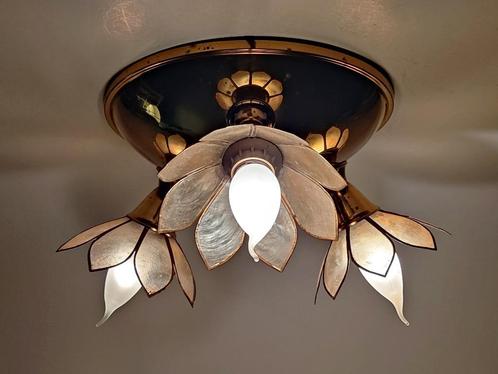 plafonlamp Boulanger "Lotus" 3, Huis en Inrichting, Lampen | Plafondlampen, Gebruikt, Metaal, Overige materialen, Verzenden