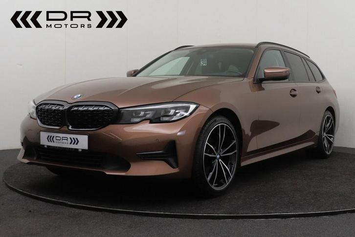 BMW 318 I TOURING - COMFORTACCES - LEDER - TREKHAAK, Autos, BMW, Entreprise, Série 3, ABS, Airbags, Air conditionné, Android Auto