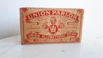 Union Parlor -Union Allumettière oude houten luciferdoos, Verzamelen, Ophalen of Verzenden, Zo goed als nieuw