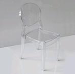 Lot 4 chaises polycarbonate transparent Kartell comme neuf, Comme neuf, Enlèvement