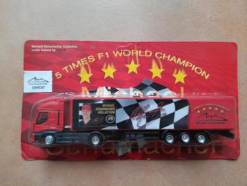 Iveco Stralis racetruck Michael Schumacher, modelauto 1:87 beschikbaar voor biedingen