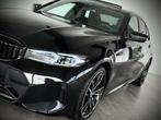 BMW 3 Serie 318 iA FULL PACKM-COCKPIT-T.O-LASER-CARPLAY-CAME, Auto's, BMW, Automaat, Gebruikt, 4 cilinders, Zwart