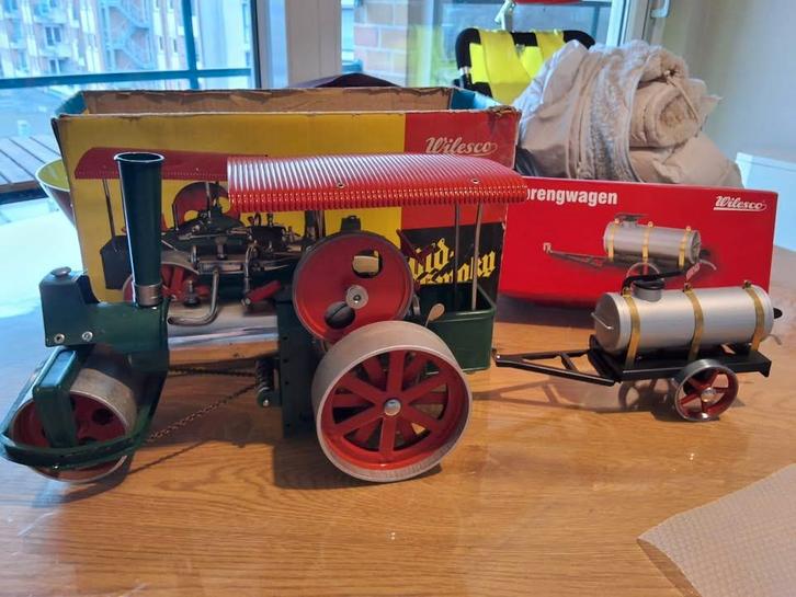 wilesco wals en wilesco water sproeiwagen, Antiek en Kunst, Antiek | Speelgoed, Ophalen of Verzenden