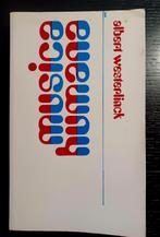 Albert Westerlinck, Musica humana, Gelezen, België, Ophalen of Verzenden, Albert Westerlinck