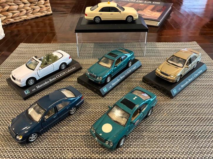 collection Mercedes clk classe e classe c 1/43, Hobby & Loisirs créatifs, Voitures miniatures | 1:43, Comme neuf, Voiture, Enlèvement