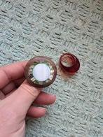bague en bois + bague fantaisie rouge, Handtassen en Accessoires, Ringen, Overige materialen, Gebruikt, Ophalen of Verzenden, Dame