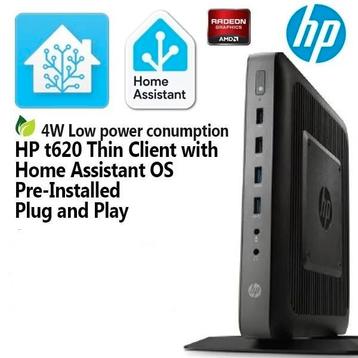 Home Assistant &Zigbee server HP T620 64gb ssd 8gb ddr3 RAM  beschikbaar voor biedingen