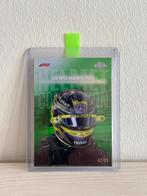 Lewis Hamilton 2024 Topps Chrome F1 Helmet Green /99, Ophalen of Verzenden, Nieuw, Plaatje