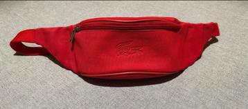 Sac banane  rouge  Vintage   Lacoste, Ophalen of Verzenden, Zo goed als nieuw