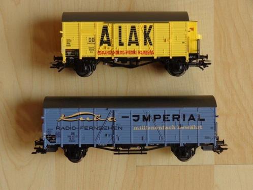 Marklin ho DB Lot de 2 'Jahreswagen' 2010 et 2011., Hobby en Vrije tijd, Modeltreinen | H0, Nieuw, Wagon, Ophalen of Verzenden
