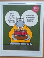 Philippe Geluck : sérigraphie originale signée numérotée, Ophalen of Verzenden