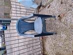 Plastieken terrasstoelen, Ophalen