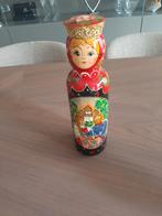 Schitterende houten handbeschilderde Russische flessenhouder, Enlèvement ou Envoi, Neuf