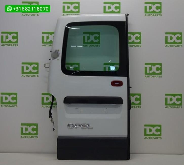 Renault Master ('98-'10) Achterdeur links met ruit wit, Auto-onderdelen, Carrosserie, Deur, Renault, Achter, Links, Gebruikt, Ophalen of Verzenden