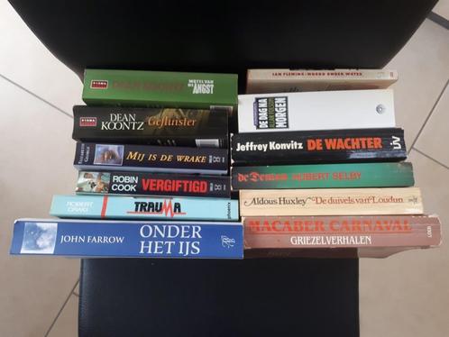 12 boeken: thrillers, Livres, Thrillers, Utilisé, Enlèvement ou Envoi