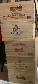 Caisses à vin en bois, Ophalen