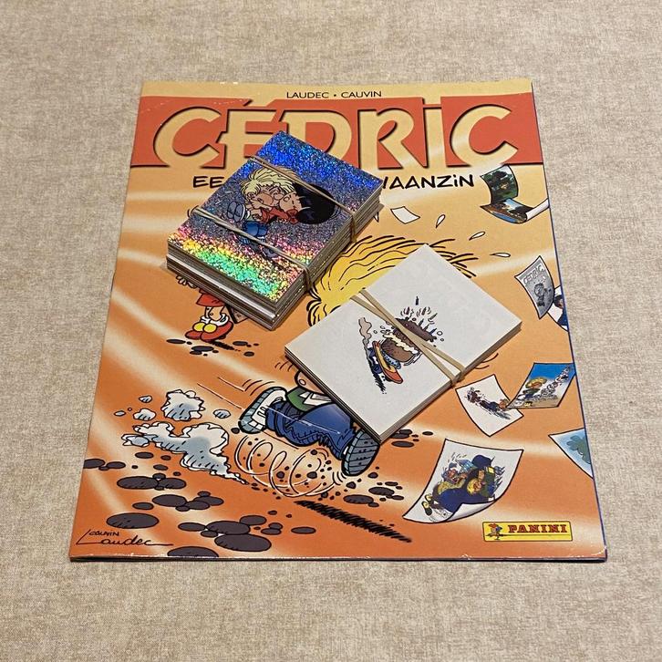 Cedric stickeralbum - 2004 - compleet, Boeken, Stripverhalen, Zo goed als nieuw, Ophalen of Verzenden