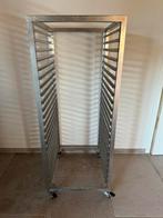 Regaalwagen horeca, Ophalen