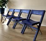 IKEA Sennik Klapstoel Niels Gammelgaard Vintage Retro Blauw, Ophalen of Verzenden, Gebruikt, Blauw