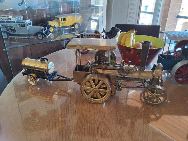 wilesco traktor met water ton, Antiek en Kunst, Antiek | Speelgoed, Ophalen of Verzenden