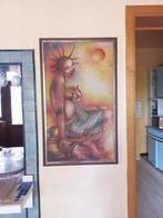 Afrikaanse schilderij, Antiek en Kunst, Ophalen