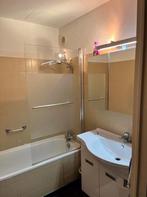 Douchescherm voor op bad te zetten, Ophalen, Zo goed als nieuw, Inox, Douche