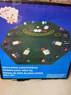 Pokertafel met bijhorende chips, Hobby en Vrije tijd, Vijf spelers of meer, Ophalen, Zo goed als nieuw, Overig
