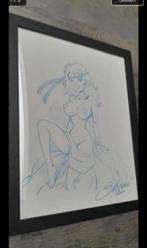 originele gesigneerde tekening van Di Sano - Rooie oortjes, Eén stripboek, Ophalen of Verzenden, Nieuw, Di Sano