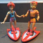 Thundercats vintage WilyKit en WilyKat actiefiguren , Ophalen of Verzenden, Zo goed als nieuw