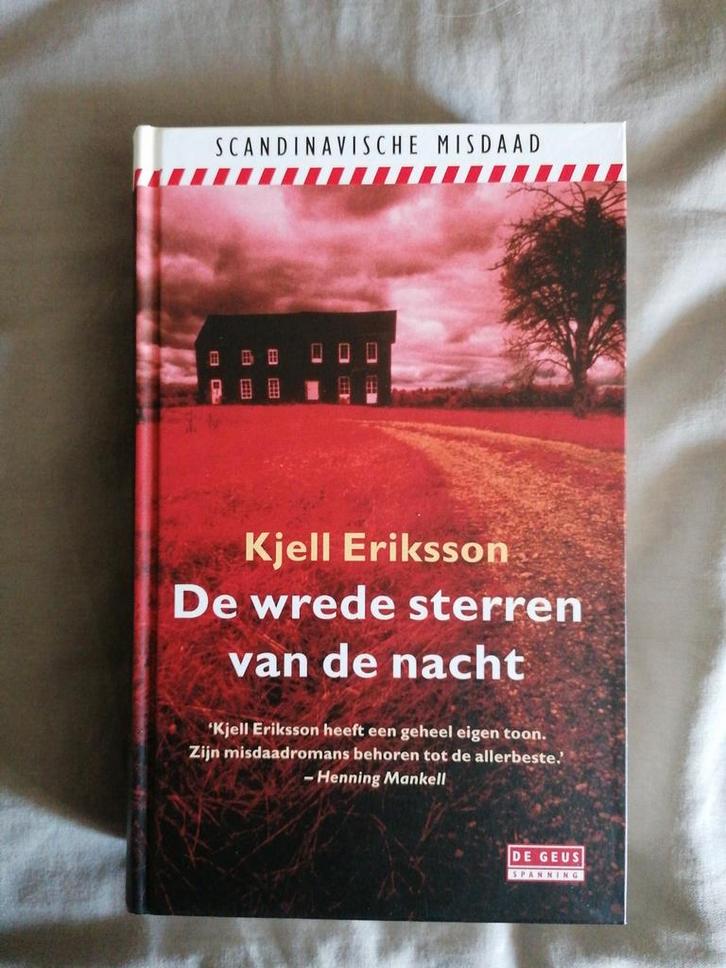 Kjell Eriksson - De wrede sterren van de nacht, Boeken, Detectives, Zo goed als nieuw, Ophalen