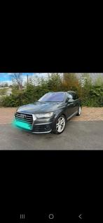 Audi Q7 7 zitplaatsen kapotte motor, Auto's, Audi, Automaat, USB, 7 zetels, Leder