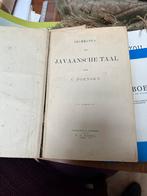 Zeer oude Javaanse grammatica, Leiden 1897, Antiek en Kunst, C. Poensen , Leiden, E J. Brill, Ophalen of Verzenden