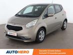 Kia Venga 1.4 Edition 7 (bj 2017), Auto's, Kia, Voorwielaandrijving, Stof, Gebruikt, Zwart