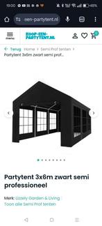 2x gebruikte partytent +extra 2de dekzeil, Tuin en Terras, Partytenten, Ophalen, Zo goed als nieuw, Partytent