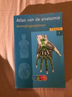 Atlas van de anatomie - bewegingsaparaat, Boeken, Studieboeken en Cursussen, Ophalen of Verzenden